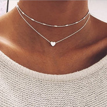 Load image into Gallery viewer, New Fashion Steampunk Dainty Circle Collier Jewelry Round Minimalist Chain Pendant Necklace For Women Jewelry Gift Cheap Collar